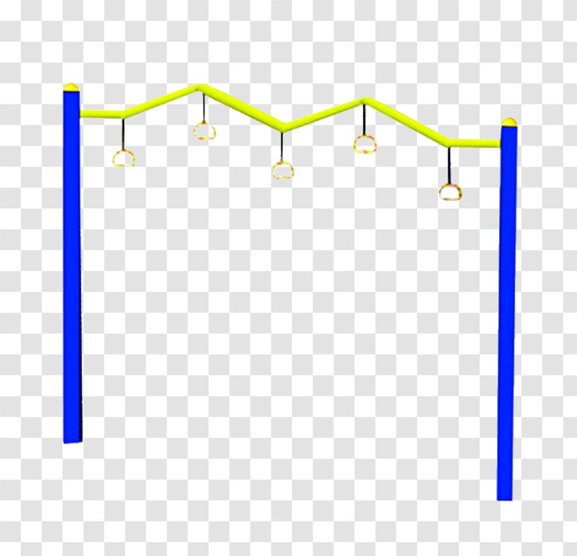 Product Design Line Point Angle - Yellow Transparent PNG