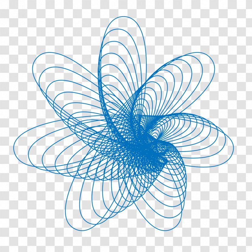 Spirograph Drawing - Wing - Design Transparent PNG