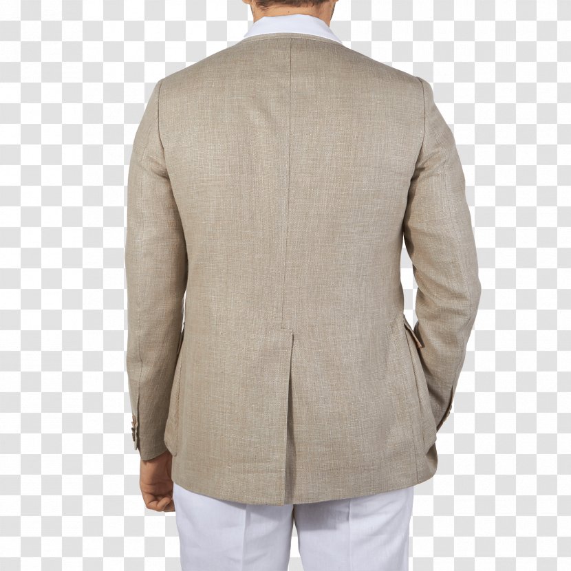 Beige - Sleeve - Jacket Back Transparent PNG