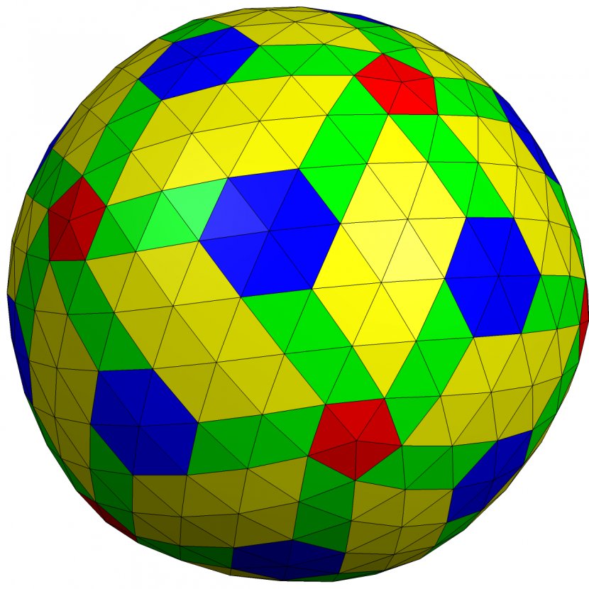 Geodesic Polyhedron Pentakis Dodecahedron Icosidodecahedron Sphere - Ball Transparent PNG