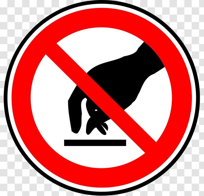 Download Clip Art - Warning Sign - Prohibited Transparent PNG
