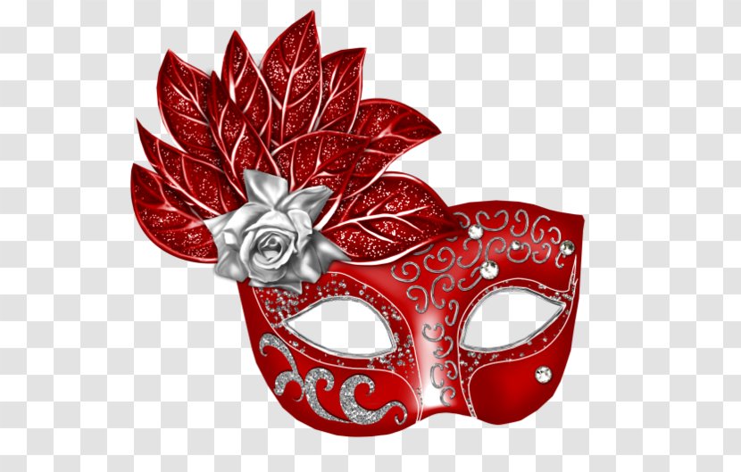Mask Carnival Masquerade Ball Clip Art - Headgear - Red Transparent PNG