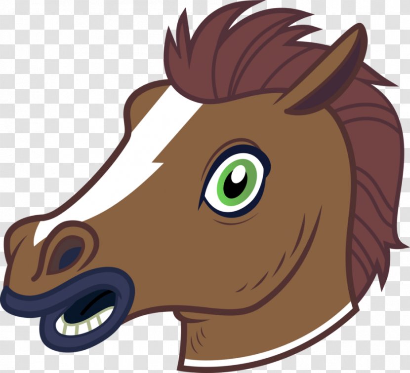 Pony Horse Head Mask Stallion Clydesdale - My Little - Help The Fallen Granny Transparent PNG