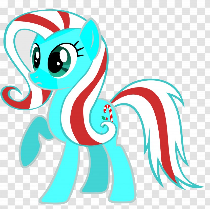 My Little Pony: Friendship Is Magic Fandom Candy Cane - Tree - Vector Transparent PNG