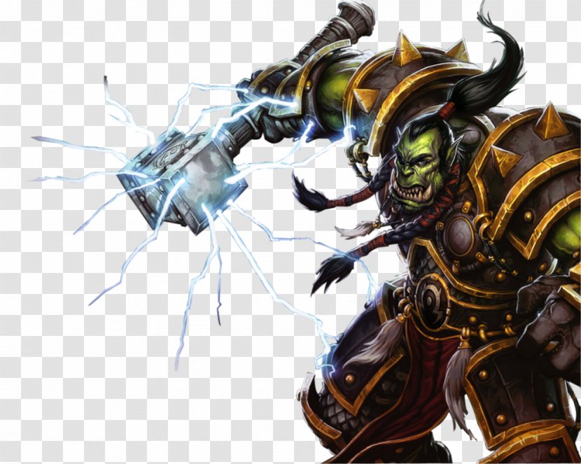 World Of Warcraft: Wrath The Lich King Cataclysm Legion Orc Thrall - Machine - Warcraft Transparent Transparent PNG