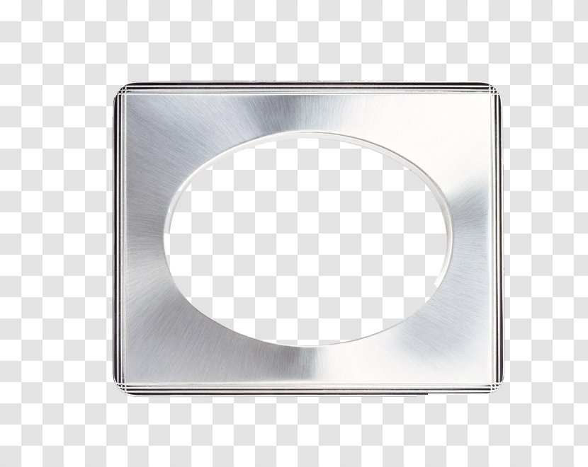 Silver Picture Frame - Rectangle - Flash Transparent PNG
