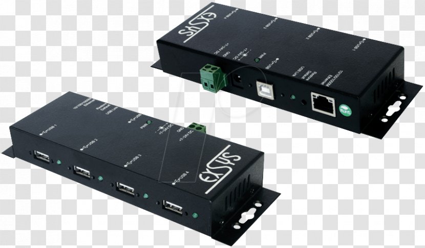 Ethernet Hub Computer Port USB 3.0 Printer - Usb Transparent PNG