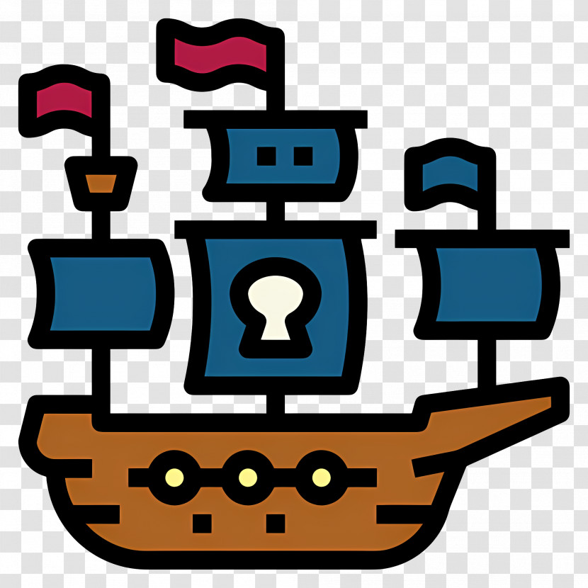 Pirate Boat - Pirate Ship Transparent PNG