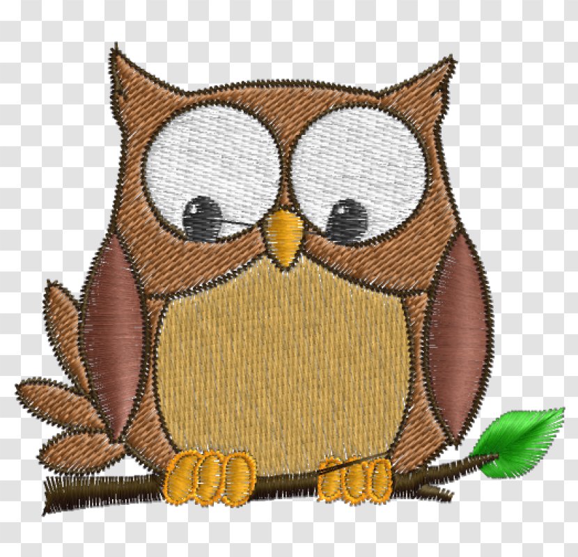 Embroidery Sewing Machines Matrix Little Owl Throw Pillows - Fauna - Bichinhos Flag Transparent PNG