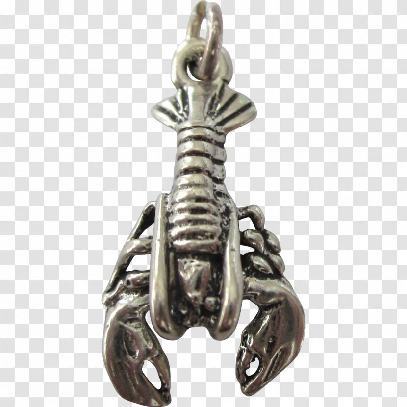 Body Jewellery Silver Charms & Pendants Metal - Lobster Transparent PNG