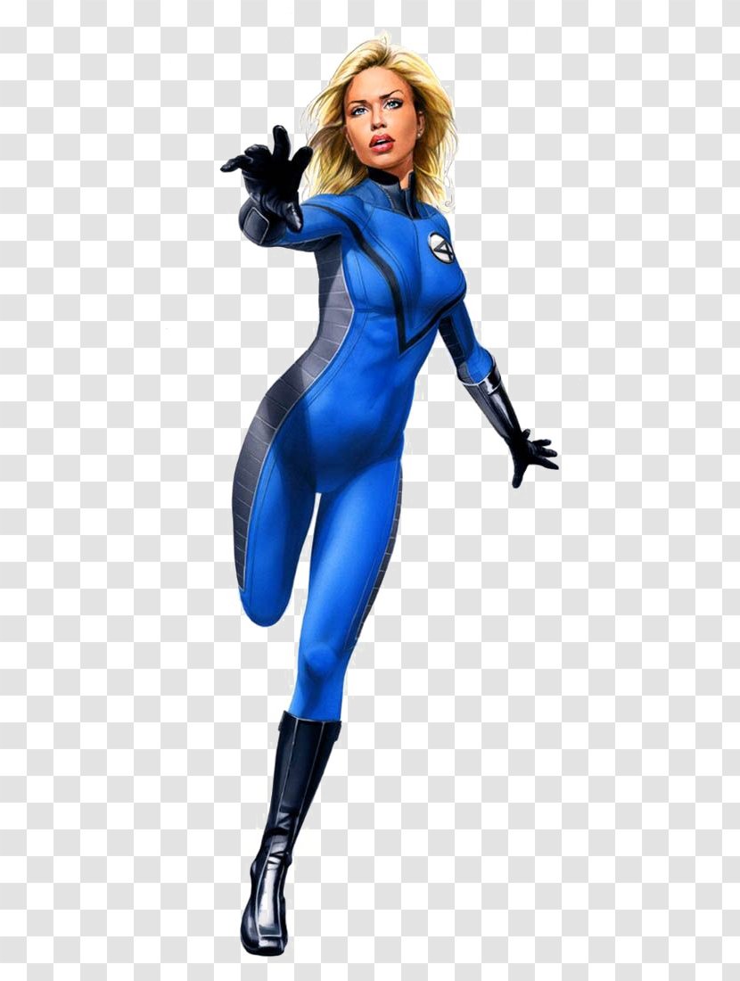Invisible Woman Human Torch Fantastic Four - Tree Transparent PNG