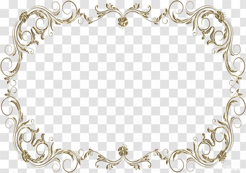 Picture Frames Clip Art - Albom - Baroque Transparent PNG