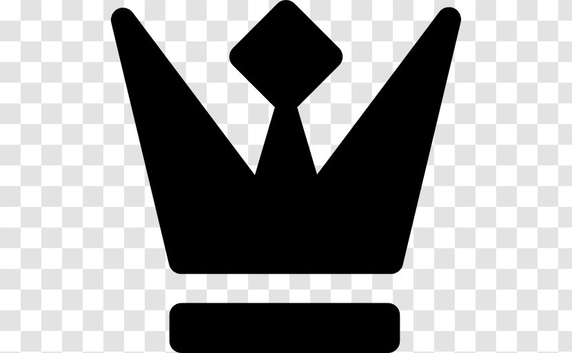 Chess Piece King Queen - Black And White Transparent PNG