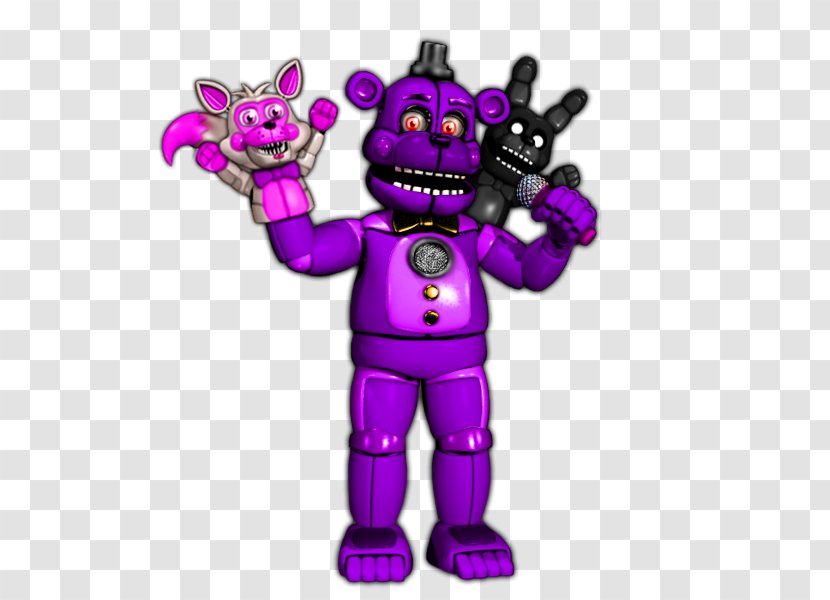 Five Nights At Freddy's: Sister Location Freddy's 4 2 Animatronics - Art - Funtime Freddy Transparent PNG
