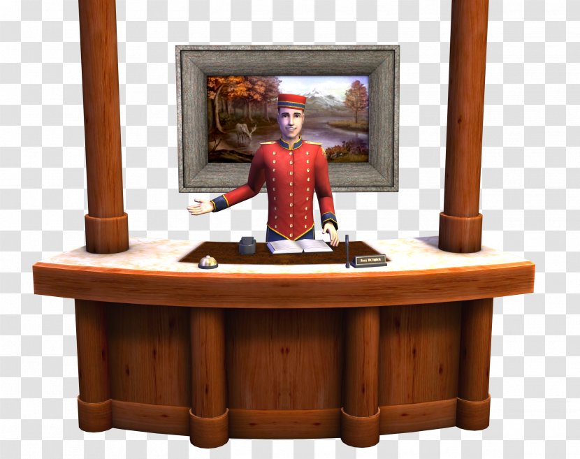 The Sims 2: Bon Voyage Open For Business Hotel 4 Video Game - 2 Transparent PNG