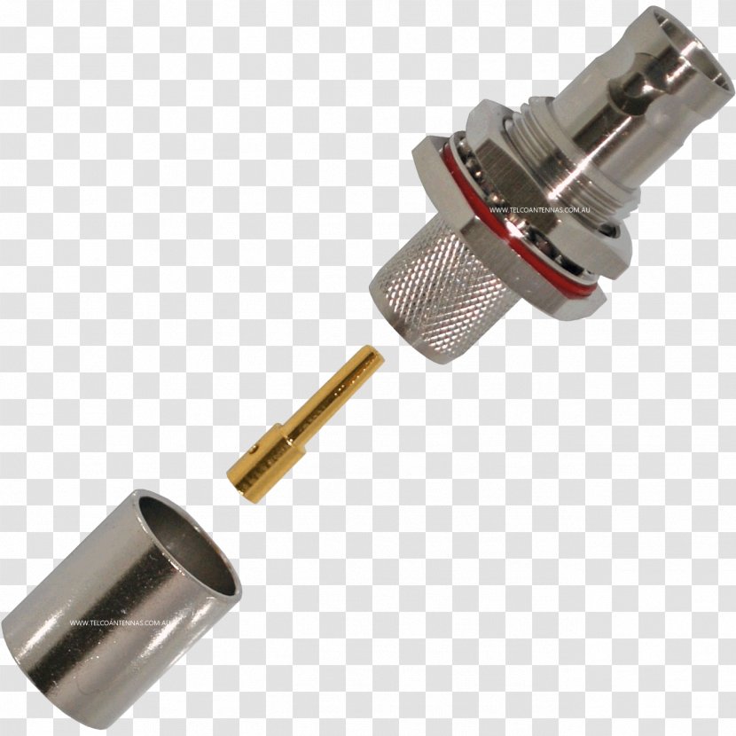 TNC Connector Crimp BNC Electrical RF - Tool - Wiring Diagram Transparent PNG