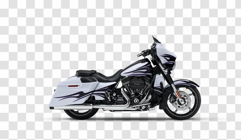 Harley-Davidson CVO Motorcycle Street Glide - Vehicle - Motorcycles Transparent PNG