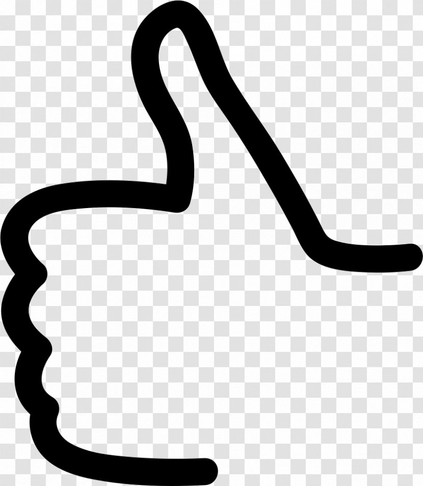 Finger Line Clip Art - Area Transparent PNG