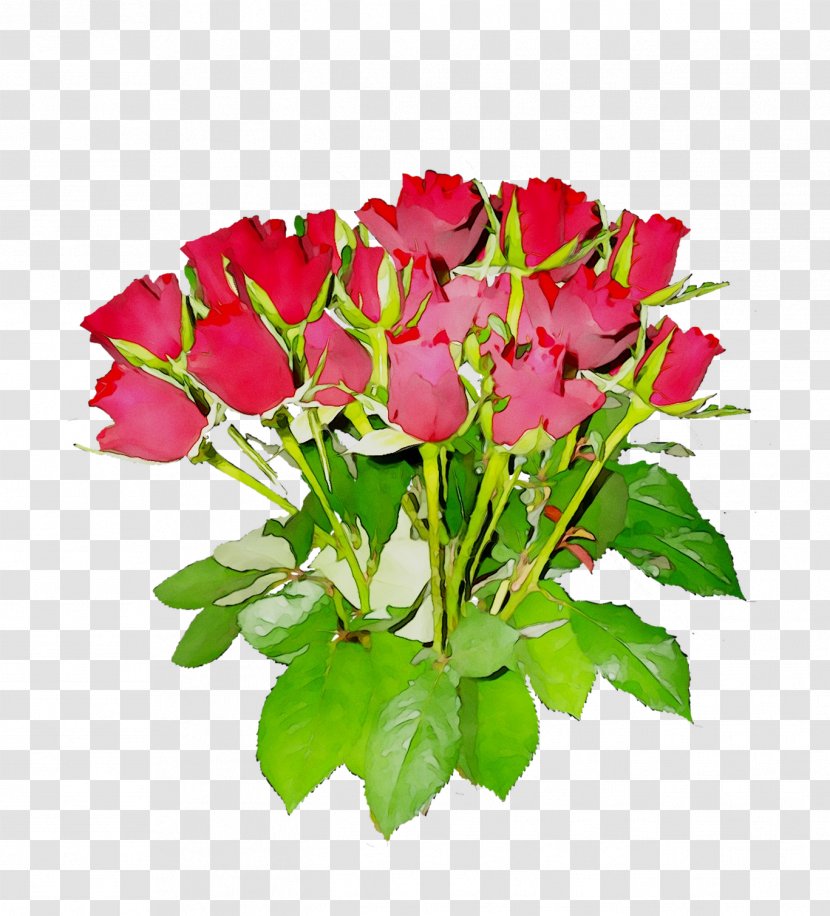Garden Roses Nosegay Cut Flowers Image - Petal Transparent PNG