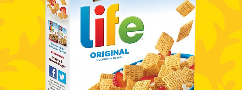 Breakfast Cereal Quaker Life Cinnamon Whole Grain - Junk Food - CEREAL Transparent PNG