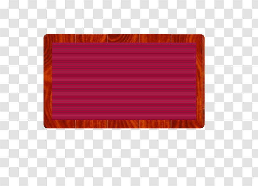 Place Mats Rectangle - Orange - Manners Transparent PNG