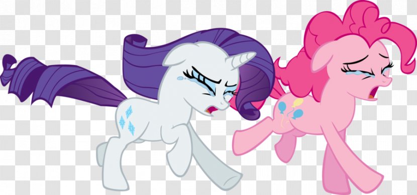 Pony Pinkie Pie Rarity Rainbow Dash Fluttershy - Silhouette - Crying Transparent PNG