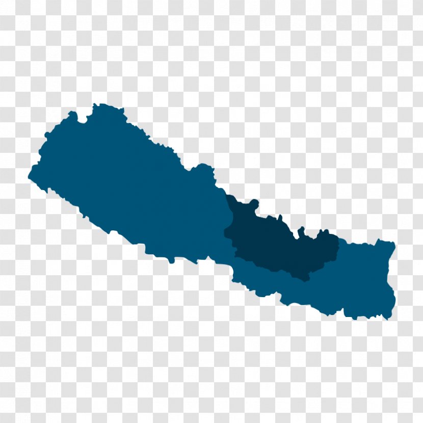 Kathmandu Birganj April 2015 Nepal Earthquake Map Stock Photography - Blue Transparent PNG