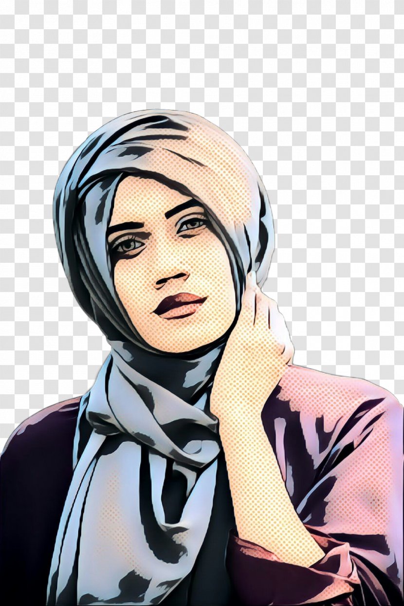 Scarf Girl - Fashion Accessory Transparent PNG