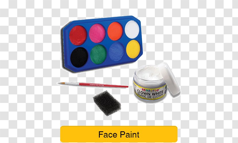 Painting Palette Clown Make-up Color Transparent PNG