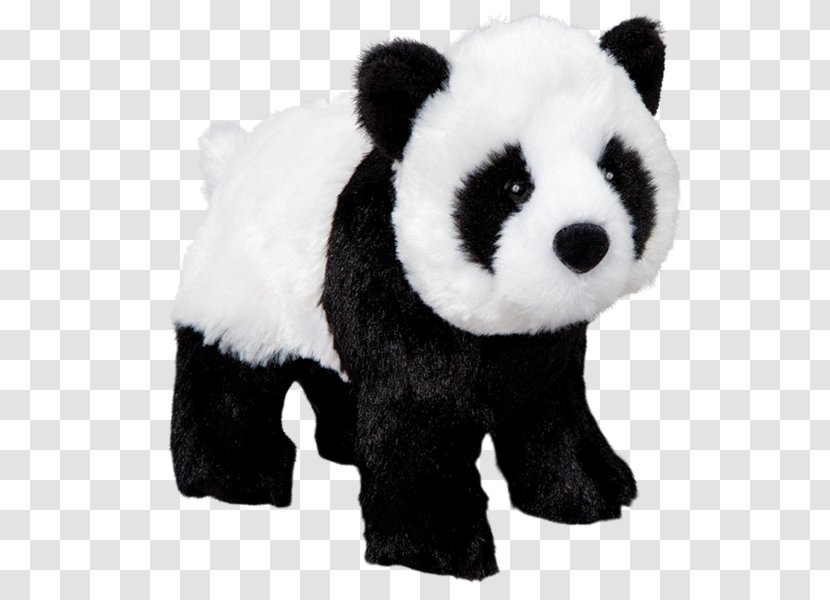 Giant Panda Bear Red Stuffed Animals & Cuddly Toys Bamboo - Cartoon Transparent PNG