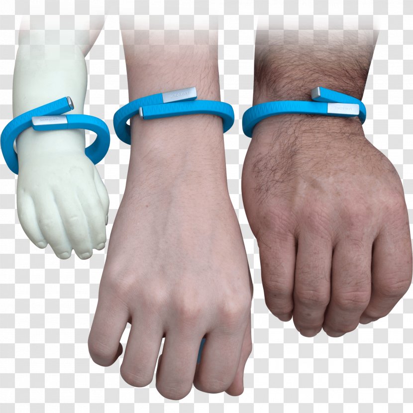 Thumb Product Hand Model Glove - Jawbone Activity Tracker Transparent PNG