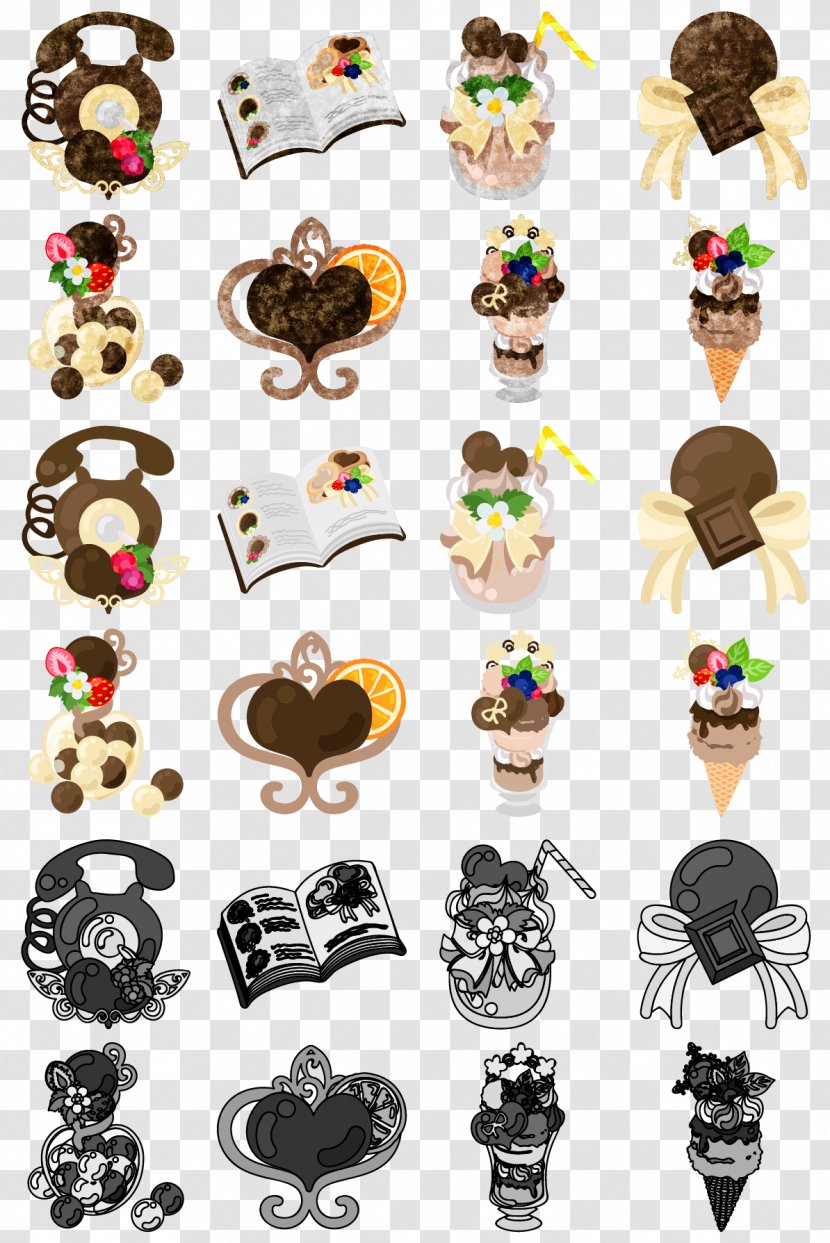 Parfait Ice Cream Chocolate - Icon Transparent PNG