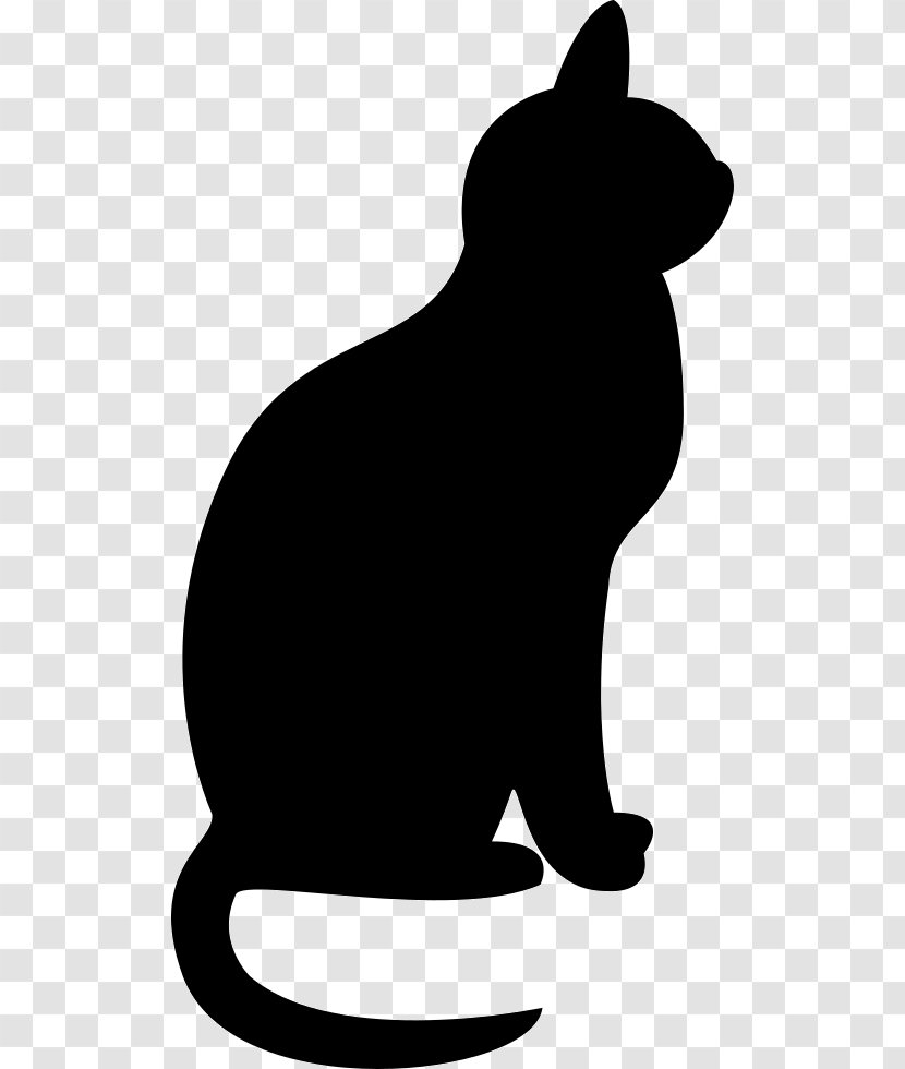 Whiskers Cat Food Cattery Dog - Black And White Transparent PNG