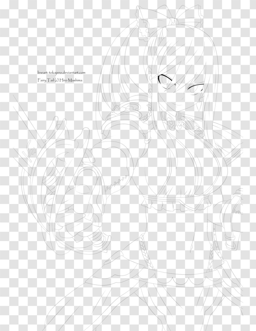 Drawing Visual Arts Line Art Sketch - Heart - Lineart Transparent PNG