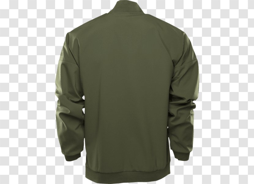 Jacket Outerwear Sleeve Green Polar Fleece - Stadium Transparent PNG