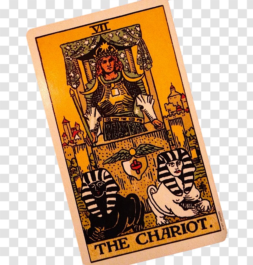 The Chariot Tarot Numerology Playing Card - Cards Transparent PNG