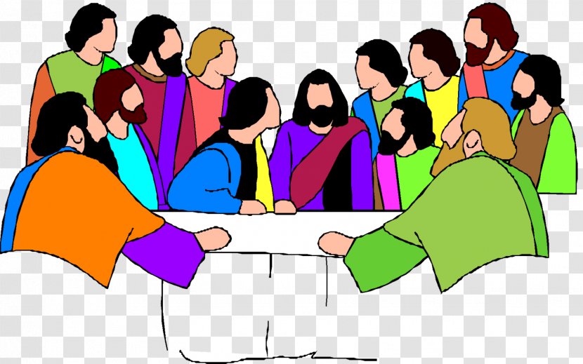 The Twelve Apostles Apostles' Creed Clip Art - Last Supper Transparent PNG