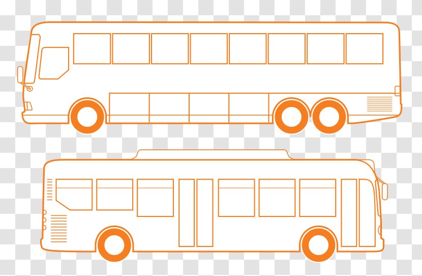 Transit Bus Airport Double-decker School - Coach Transparent PNG