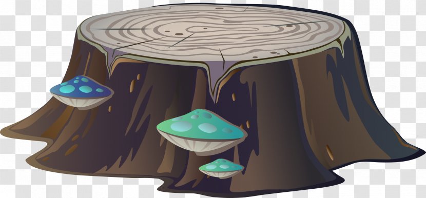 Tree Trunk Clip Art - Stump Transparent PNG