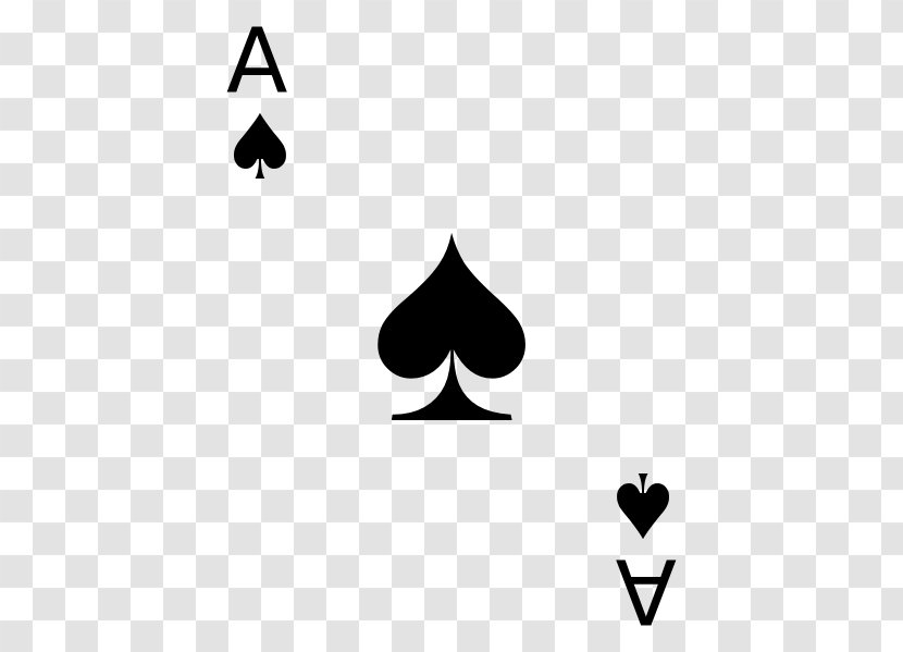Contract Bridge Playing Card Ace Of Spades Suit - Frame Transparent PNG