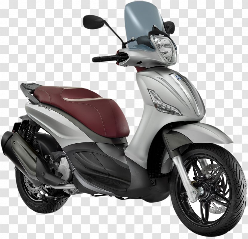 Piaggio Beverly Scooter Car Motorcycle - Automotive Design Transparent PNG