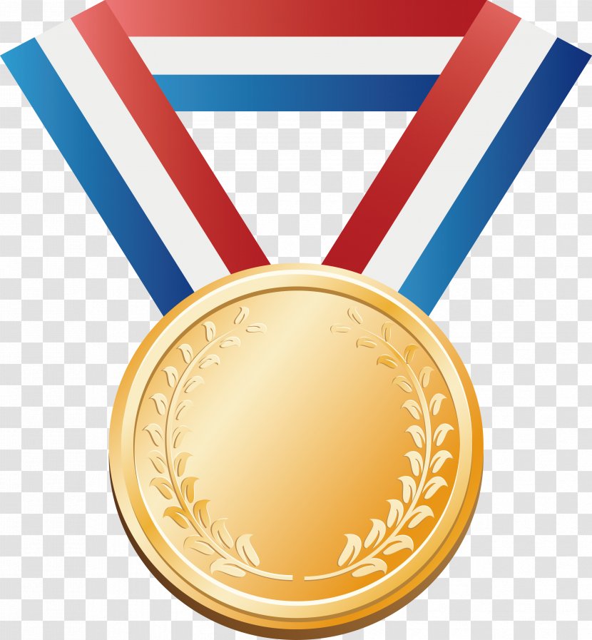 Euclidean Vector Bronze Medal - Olympic - Gold Transparent PNG