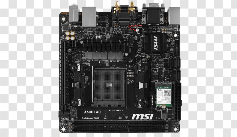 Mini-ITX Motherboard Socket FM2+ MSI - Hardware Programmer - Fm2 Transparent PNG