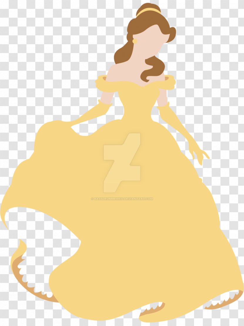 Belle Rapunzel Ariel Cinderella Disney Princess - Woman Transparent PNG