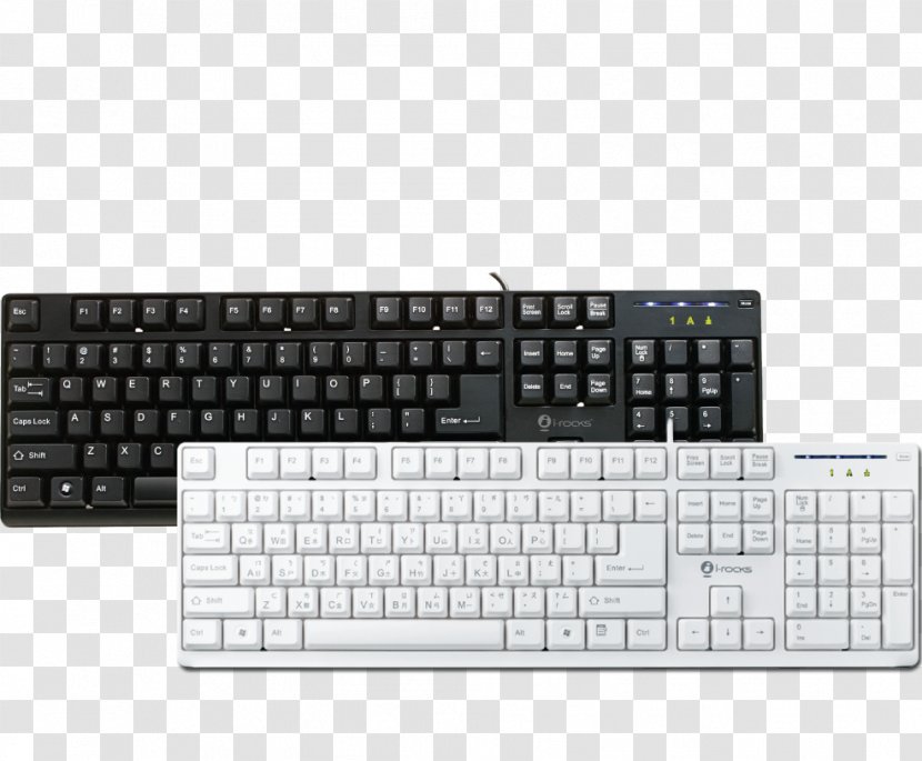 Computer Keyboard Mouse Space Bar Numeric Keypads Gaming Keypad - Technology Transparent PNG