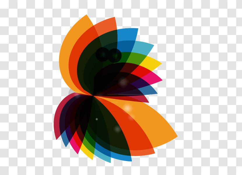 Plot Euclidean Vector Abstraction - Rotation - Fashion Abstract Flowers Transparent PNG