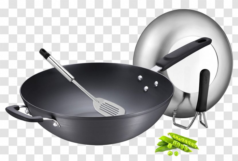 Kitchen Utensil Wok Tool Stock Pot - Cast Iron - Tools Transparent PNG