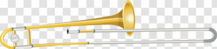 Musical Instrument Types Of Trombone Euclidean Vector - Frame - Golden Material Transparent PNG