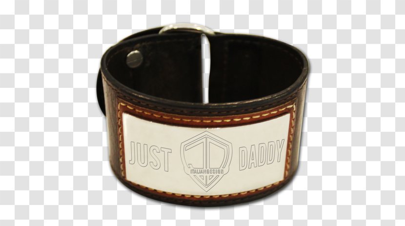 Leather Stainless Steel Belt Buckles Bracelet - Silhouette - Genuine Transparent PNG