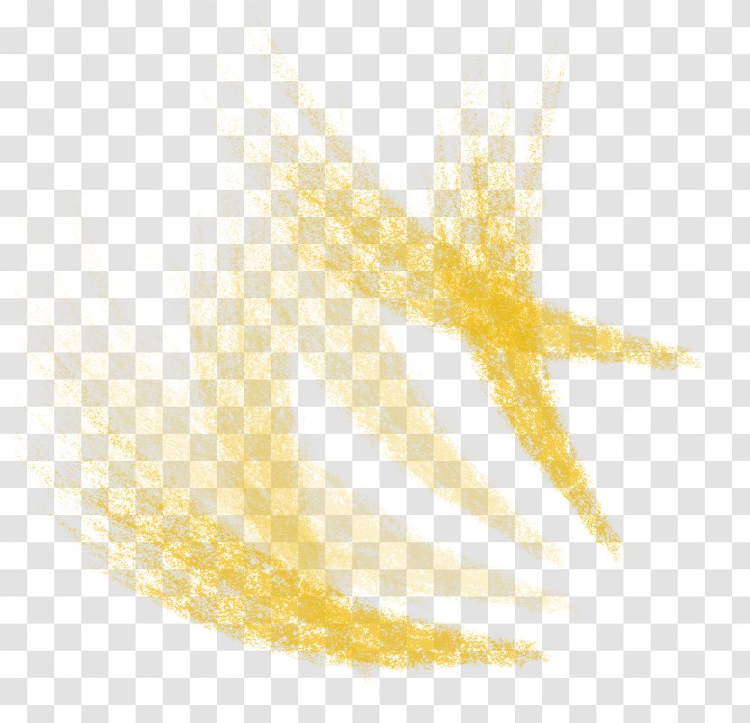 Yellow Pattern - Symmetry - Chalk Brush Material Transparent PNG